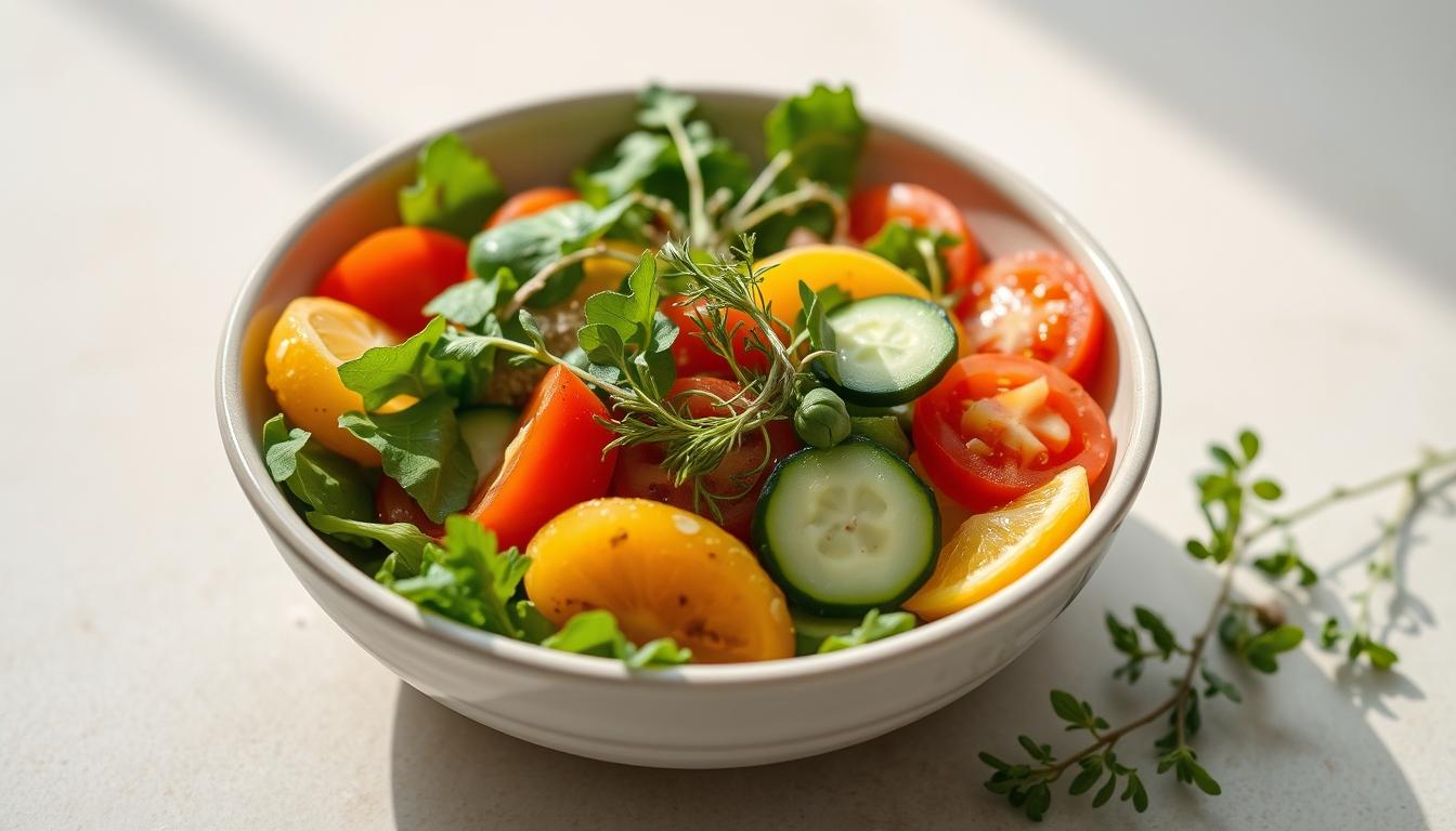 Measured baking ingredients prepared on a counter